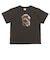 126R3011101　W Dog print TEE　SUMIKURO　705875-0003