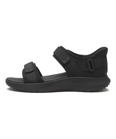 S0060　QS STRAP SANDAL　BLACK　705234-0001