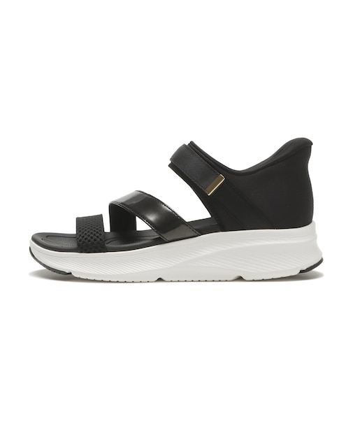 W2075　CL 3 LINE SANDAL　BLACK　706933-0001