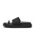 W2079　RING FLAT SANDAL　BLACK　708627-0001