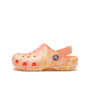 207464-6VU　18-21CLS MARBLED CLOG K GVM K　GUAVA/MULTI　703553-0001