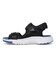 KI2377　LIFESTYLE SANDAL　CORE/FTWR/LUCI　707996-0001