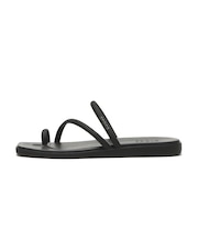 209862-001　MIAMI TOE LOOP SANDAL　BLACK　707923-0001