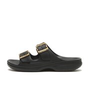 213316-001　SATURADAY METALLIC BUCKLE SDL　BLACK　707927-0001