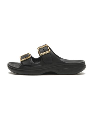 213316-001　SATURADAY METALLIC BUCKLE SDL　BLACK　707927-0001