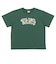 126R3011401　W college logo flower TEE　GREEN　705877-0002