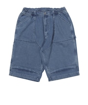 126R1140801　Double Knees 7/10 Pants　BLUE　705867-0002