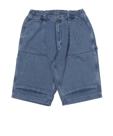 126R1140801　Double Knees 7/10 Pants　BLUE　705867-0002