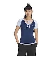 KY8129　W VINTAGE TEE(HIGH SUMMER)　NINDG/CRSKY　707469-0001