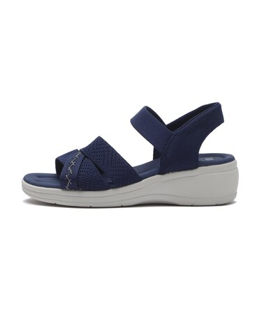 W2069　CL KNIT SANDAL 5.5　NAVY　705122-0001