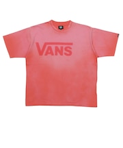 126R1010401　Crew Neck H/S Fade S TEE　RED　706324-0001
