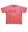 126R1010401　Crew Neck H/S Fade S TEE　RED　706324-0001