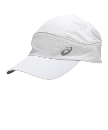 3013B124.100　RUNNING LIGHT WOVEN CAP　B WHITE　708921-0001