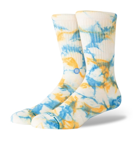 A556A26SPO#MAN　SPOTTY DYE CREW　MANGO　713708-0001