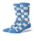 A556A26CHF#CAP　CHEF CHECK CREW　CAPRI BLUE　713707-0001