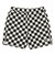 126R1152900　M Checker Board Hybrid Shorts　BLK WHT　707288-0001