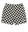 126R1152900　M Checker Board Hybrid Shorts　BLK WHT　707288-0001