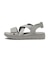 W2085　VELCRO CROSS SANDAL　GRAY　704939-0002