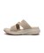 W2086　HOT FIX MULE SANDAL　BEIGE　706383-0001