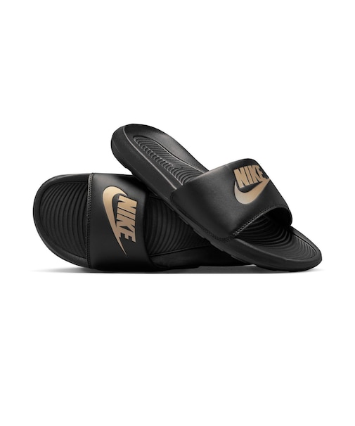 MCN9675 VICTORI ONE SLIDE 006BLACK/M GOLD 613940-0015