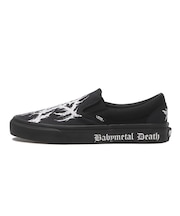 V98CF BABYMETAL　SLIP ON　BLACK/WHITE　702999-0001
