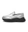 408165　W LOAFYR METALIC　*01SILVER/BK　705095-0001