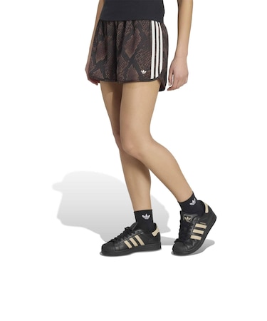 KX1896 W SNAKE SATIN SHORTS(GFX INJ) EARTH/ACOFF 716431-0001