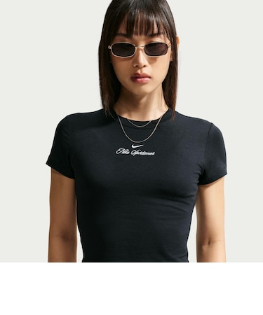 IU4497 W CHLLKNT CRP TEE EG 010BLACK 716720-0001