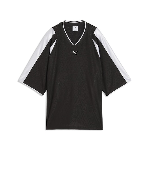638741　W LACE PACK OVERSIZED JERSEY　01BK　717906-0001