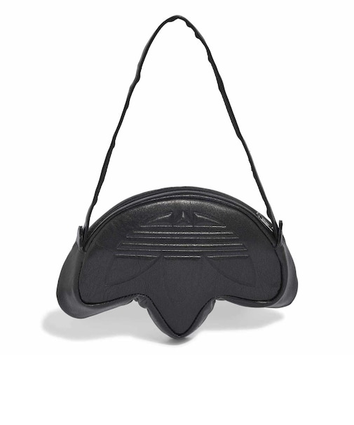KR1602 U TREFOIL METALLIC PU BAG BLACK 716390-0001