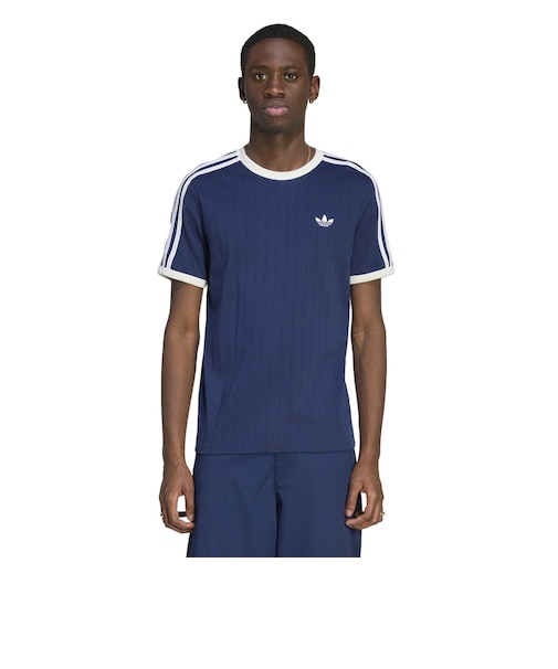 KS7448 M DROPNEEDLE 3STRIPES TEE NIGHTINDIGO 715705-0001