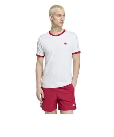 KS7449 M DROPNEEDLE 3STRIPES TEE CLOUDWHITE 715706-0001