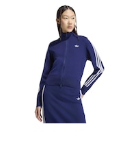 KW2588　W KNITTED FIREBIRD TRACKTOP　DARKBLUE/WHITE　715847-0001