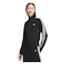 KS7366　W KNITTED FIREBIRD TRACKTOP　BLACK/WHITE　715701-0001