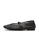 JE-5501　MESH FLAT PUMPS　BLACK　716894-0001