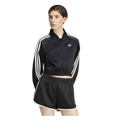 KS9371　W SATIN SST JACKET　BLACK/WHITE　715724-0001