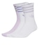KR4217　W 3ST GLT CREW SOCKS 3P　WHT/ICELAV　716399-0001