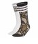 KW9196　W CREW SOCKS 2P(GFX INJ)　SNAKE MULTI　715992-0001