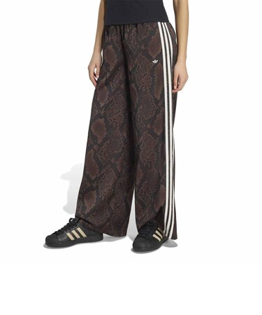 KX1887 W SNAKE SATIN WIDE LEG TP(GFX EARTH/ACOFF 716429-0001