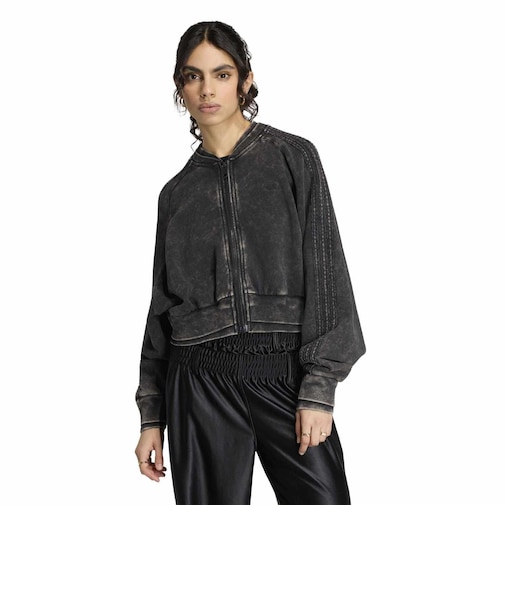 KS9141 W SST DOUBLE LAYERED CROPPEDTT BLACK 715712-0001