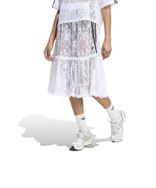 KZ4766 W LACE SKIRT *WHITE 716472-0001