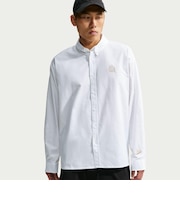 IQ6244　M CLB OXFORD LS NCC　100WHITE/SNDRFT　716619-0002