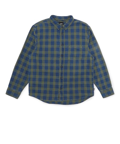 VN000U56GRK Lawson Vintage Indigo LS Shirt Green Balsam 715482-0001