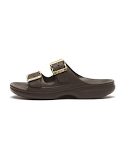 213316-23Q　SATURADAY METALLIC BUCKLE SDL　ESPRESSO/GOLD　717545-0001