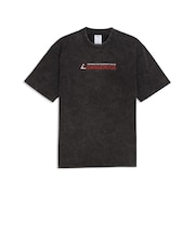 637291　M GRAPHIC VINTAGE WASH TEE　01BK　717899-0001