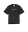 637291　M GRAPHIC VINTAGE WASH TEE　01BK　717899-0001