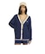 KT1859　W CABLE KNIT CARDIGAN　NIGHTINDIGO　715732-0001