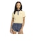 KT1862　W CABLE KNIT CALI TEE POLO　WARMVANILLA　715734-0001