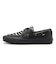 VN000Z96BLA　2-EYELET BOAT SHOE　PONY HAIR BLACK　709586-0001