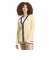 KS4968　W CABLE KNIT CARDIGAN　WARMVANILLA　715692-0001